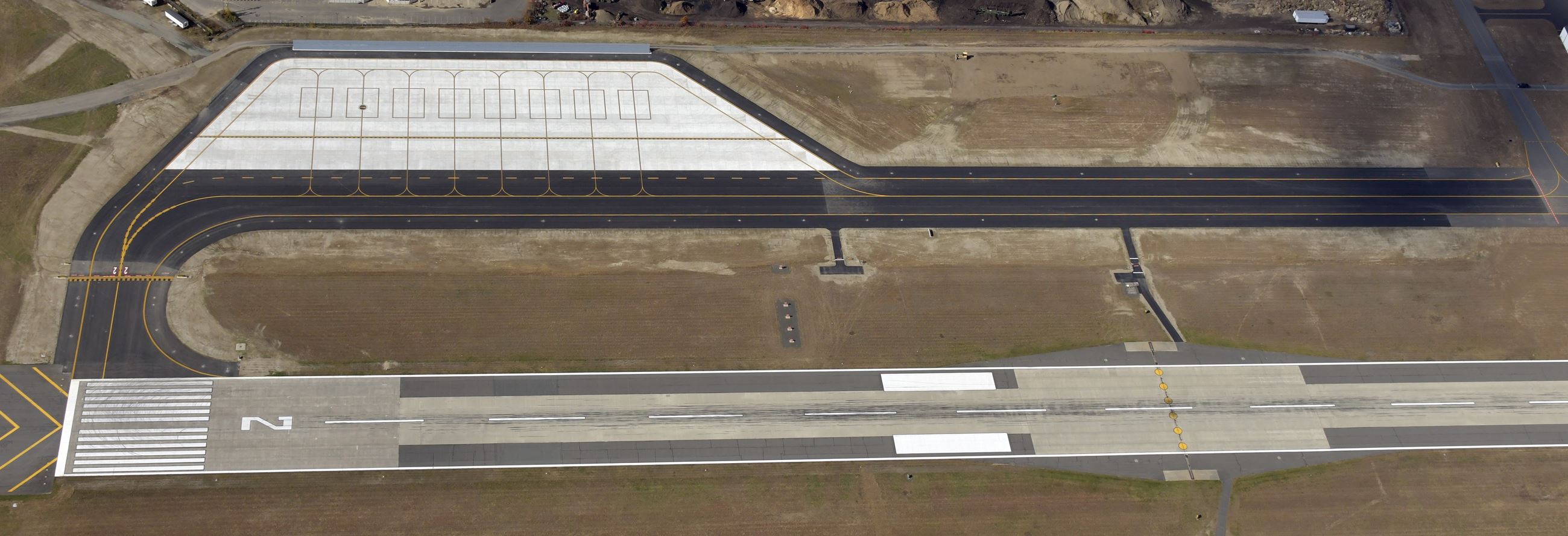 Taxiway Bravo South and De-Arm Ramp